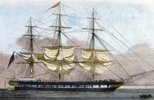 The Dunbar New East Indiaman — The Illustrated London News Company