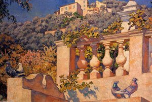 The Balustrade — Theo Van Rysselberghe
