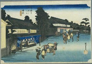 40th Station, Narumi — Ando Hiroshige