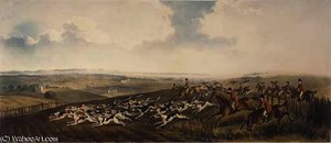 Going Out; Hunting In Cover; The Chase; And The Death, By T. Sutherland — Richard Barrett Davis