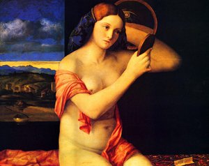 Young Woman At Her Toilet — Giovanni Bellini, Renaissance Humanism