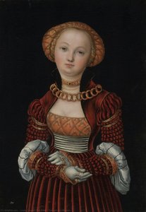 Portrait Of A Woman — Lucas Cranach The Elder, Northern Renaissance