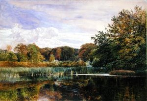 The Mill Pond — George Vicat Cole