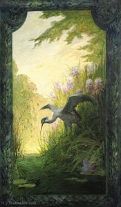 Heron at Grenouilles