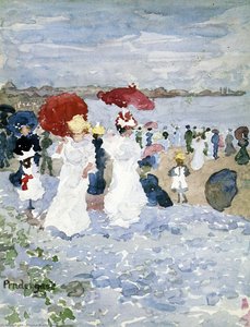 Ladies With Parasols — Maurice Brazil Prendergast