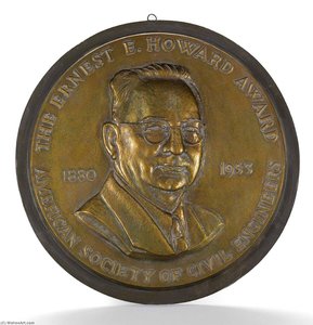 Ernest E. Howard Award (design For Obverse) — Joseph Emile Renier