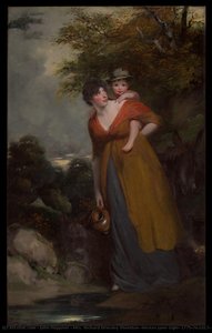 Mrs. Richard Brinsley Sheridan (Hester Jane Ogle, 1775/76–1817) and Her Son (Charles Brinsley Sheridan, 1796–1843)