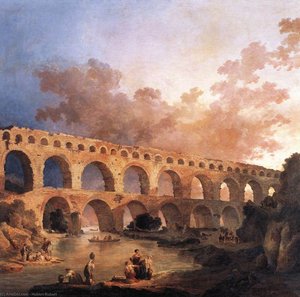The Pont Du Gard — Hubert Robert