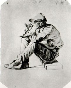 Study Of A Boatman 2 — George Caleb Bingham