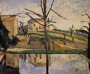 The Pool At Jas De Bouffan — Paul Cézanne