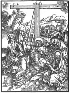Lamentation For The Dead Christ — Albrecht Dürer