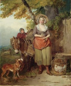 The Return From Market — Francis Wheatley