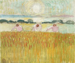 White Sun On The Corn — Denis Maurice, Post-impressionism