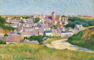 Moulineux, The Village Entrance — Maximilien Luce