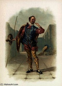 Malvolio From Twelfth Night — Daniel Maclise