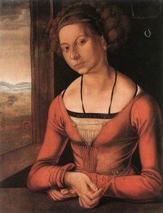 Portrait Of A Woman With Her Hair Up — Albrecht Dürer