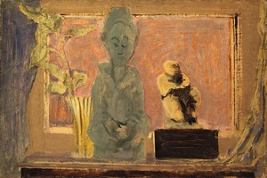 Untitled (still Life With Vase And Two Statues) — Mark Rothko