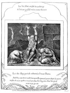 Job´s Despair 1 — William Blake, Romanticism