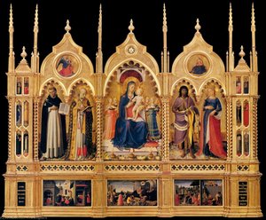 Tríptico De Perugia 2 — Fra Angelico, Early Renaissance