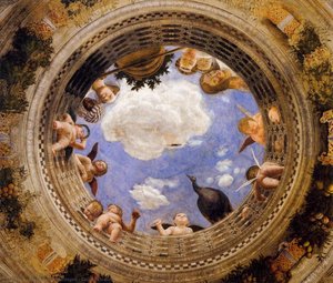 Ceiling Oculus — Andrea Mantegna, Renaissance Mannerism