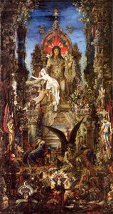 Jupiter And Semele — Gustave Moreau, Symbolist Painting
