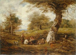 Mid-day Rest — John Linnell