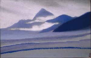 Siver Clouds Over The Mountains — Nicholas Roerich