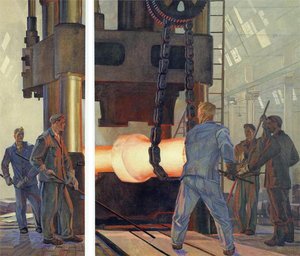 Blacksmiths — Aleksandr Deyneka