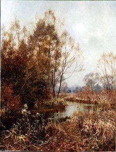 Autumn's Gold And Silver — Edward Wilkins Waite