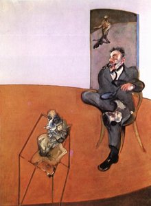 Two Figures Lying On A Bed With Attendants, 1968 C — Francis Bacon