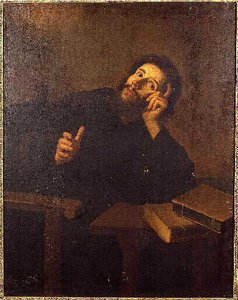 Saint Augustine In Meditation — Bartolomé Esteban Murillo