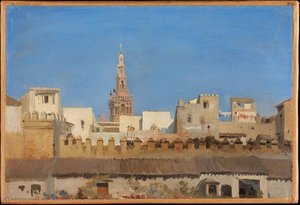 The Giralda, Seville — Adrien Dauzats