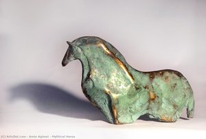 Mythical Horse — Amin Aghaei