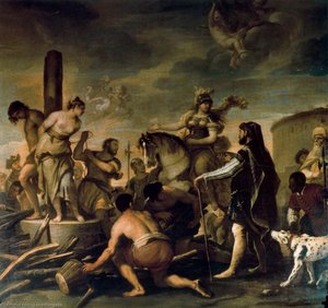 Olindo And Sophronia — Luca Giordano