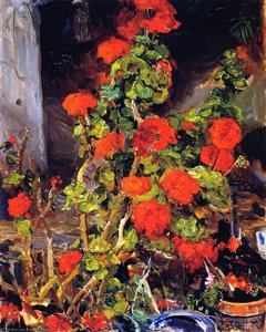 Geraniums — Joseph Kleitsch