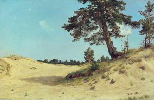 Pine On Sand — Ivan Ivanovich Shishkin