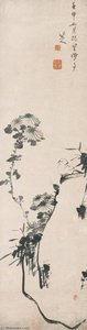 BIRD AND CHRYSANTHEMUM