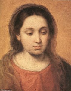 The Infant Jesus Distributing Bread To Pilgrims (detail - ) — Bartolomé Esteban Murillo