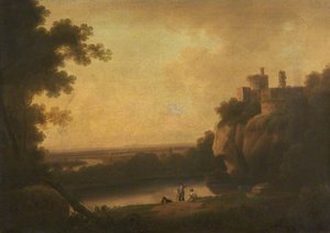 Landscape, Cattle and Trees