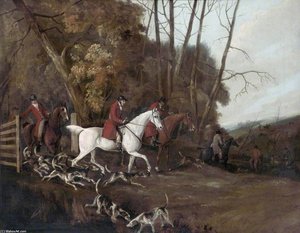 Going To Cover — Henry Thomas Alken