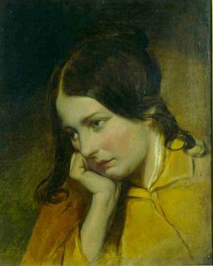Pensive Girl — Friedrich Ritter Von Amerling