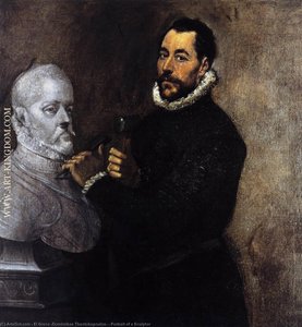 Portrait Of A Sculptor — El Greco