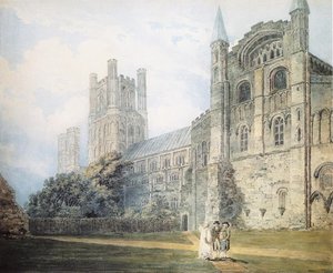 Ely Cathedral From The South­east (after James Moore) — Thomas Girtin