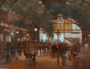 Cannon Street Station — Algernon Talmage