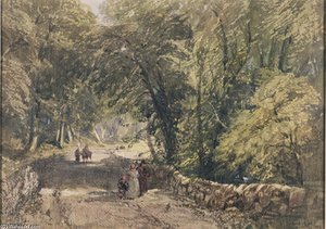 View Near Bettws-y-code, Wales — David Cox