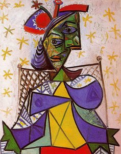 Woman Sitting In An Armchair — Pablo Picasso