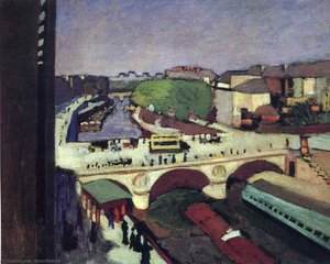 The Pont Saint-michel — Henri Matisse, Post-impressionism
