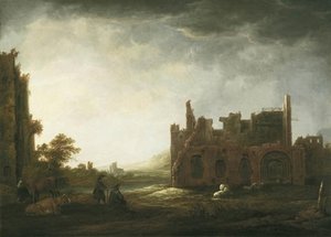 Landscape-with-the-ruins-of — Aelbert Jacobsz Cuyp