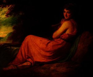 Emma Hart, Lady Hamilton, As Calypso — George Romney