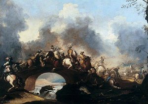 Battle Scene — Antonio Maria Marini